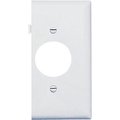 Nextgen PJSE7W Single Outlet Opening End Section Sectional Nylon Wall Plate; White NE601497